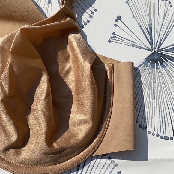40C NWT SOMA Bra Vanishing 360 Unlined Front Clasp & Underwire TAN 🌱 - Picture 6 of 7
